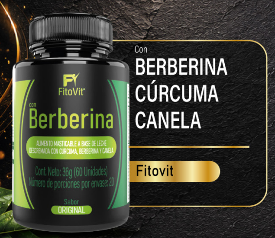 🥛 Berberina Pastillas Masticables