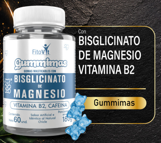 🍬 Bisglicinato de Magnesio Gummies