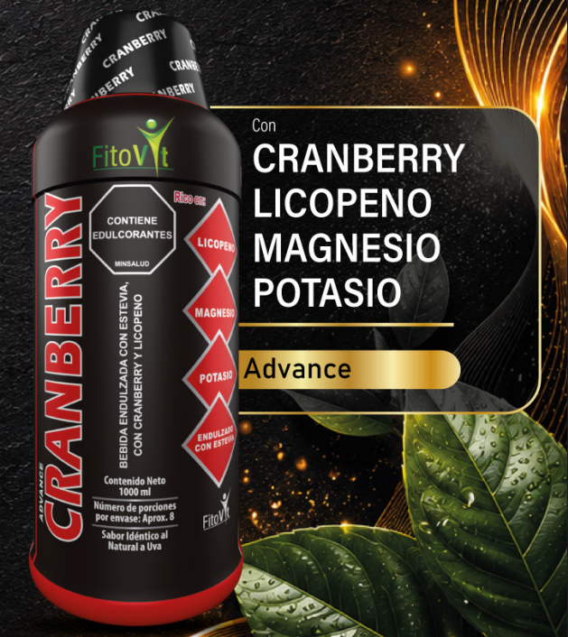 🍒 1000 ml - FitoVit Advance Cranberry y Licopeno