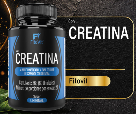 🥛 Creatina Pastillas Masticables