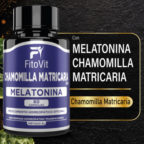 🌿 Chamomilla Matricaria Cápsulas
