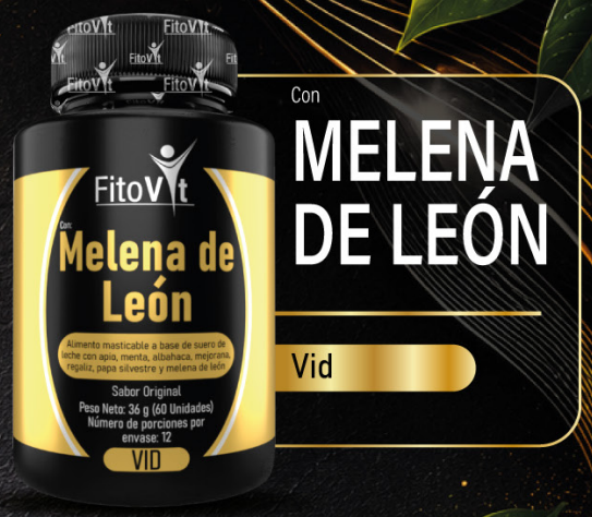 🥛 Melena de León Pastillas Masticables