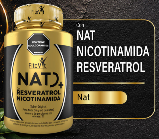 🥛 NAD + Resveratrol Pastillas Masticables