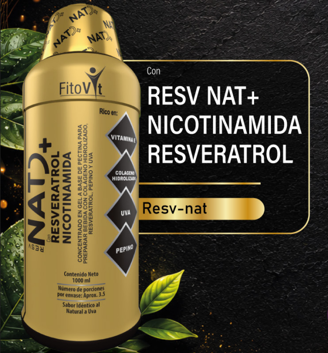 🌟 1000 ml - FitoVit Resveratrol NAD + Nicotinamida