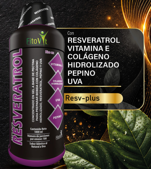 🍇 1000 ml - FitoVit Resv-plus Resveratrol y Uva