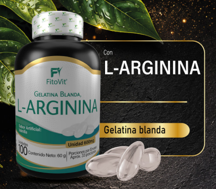 🍦 L-ARGININA SOFTGELS