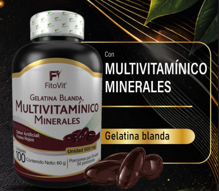 🍒 MULTIVITAMÍNICO MINERALES SOFTGELS