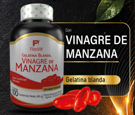 🍎 VINAGRE DE MANZANA SOFTGELS