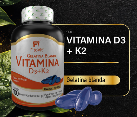 ☀️ VITAMINA D3 + K2 SOFTGELS